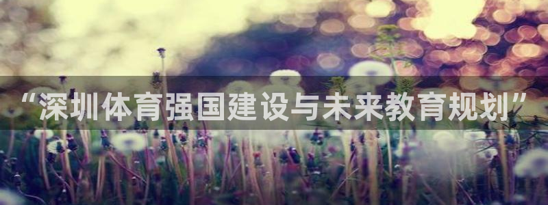 MK体育官方正版app集团logo：“深圳体育强国建